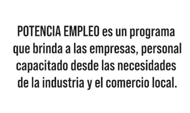 POTENCIA EMPLEO: El programa de la UCI que beneficia a las empresas y a los jóvenes con capacitación y empleo.
