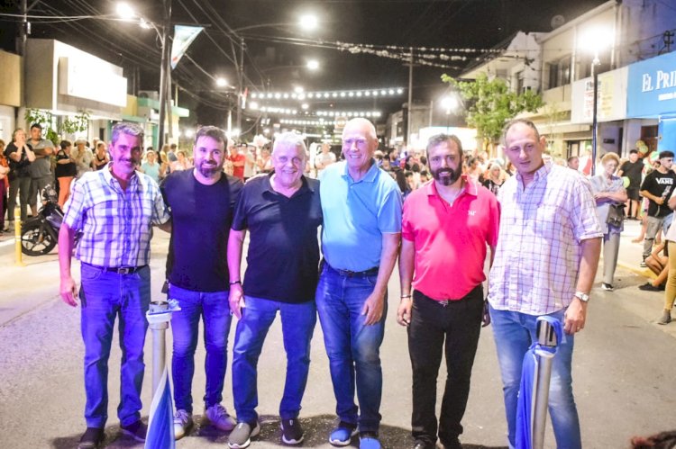 La UCI participó de la inauguración de una nueva fase del Centro Comercial a Cielo Abierto en Puerto General San Martín