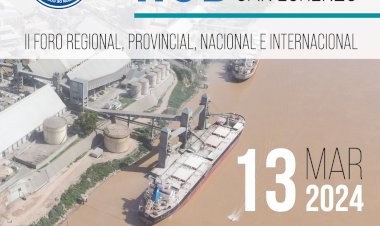 UCI - HUB REGIÓN SAN LORENZO - II FORO REGIONAL, PROVINCIAL, NACIONAL E INTERNACIONAL. 13/03/2024 - ¡LA HIDROVÍA QUE PROYECTAMOS!