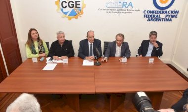 "COSTO ARGENTINO > La U.C.I. -Unión de Comerciantes e Industriales del Dpto. San Lorenzo-, junto a la CGCySRA -Confederación General de Comercio y Servicio de la República Argentina-, solicitan la eliminación del Impuesto al Cheque en el Contexto de Apertura Comercial"