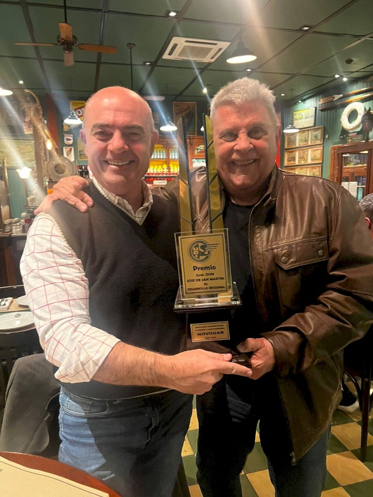 Reconocimiento a Novogar: Premio General San Martín al Desarrollo Productivo.