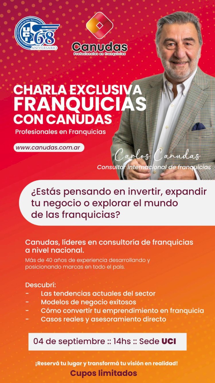 “Expandí tu Marca: Franquicias, identidad y desarrollo: la oportunidad para las pymes locales”