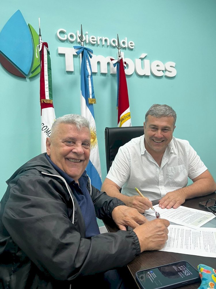 UCI y la Comuna de Timbúes firmaron un convenio para impulsar el desarrollo productivo y educativo local.