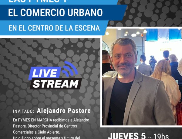 Comercio urbano y desarrollo regional: Alejandro Pastore visitó Pymes en Marcha.